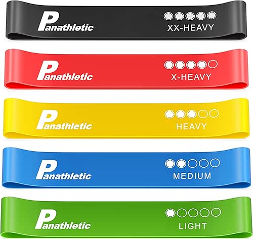 Resistance Bands, Set of 5 Bands – 5 Different Resistance