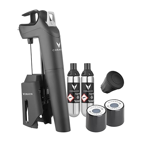 Coravin Timeless Three Plus Wine Preservation System- Black