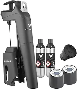 Coravin Timeless Three Plus Wine Preservation System- Black