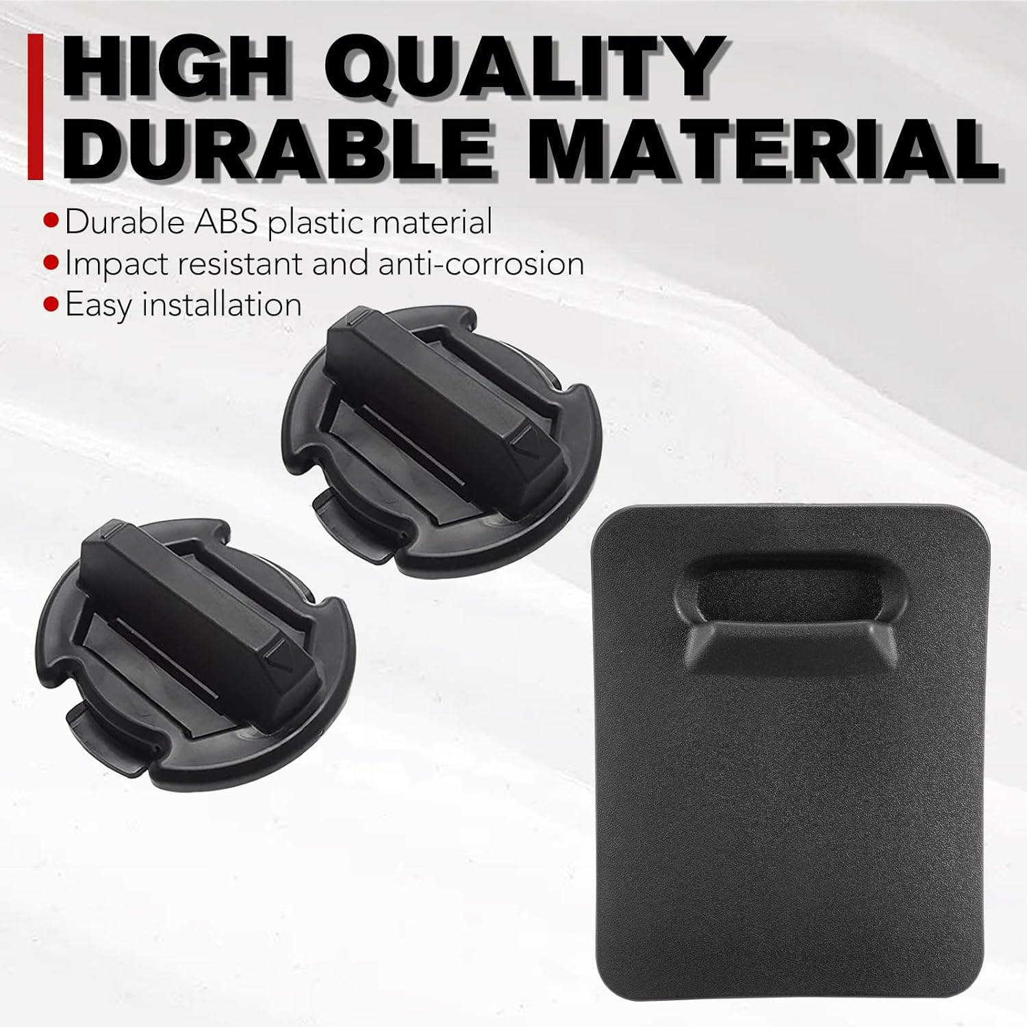 A & UTV PRO 2PCS Floor Drain Plug & 1PC Engine Access Panel for Polaris RZR XP 1000/ XP 4 1000/900/ XP Turbo 2014-2025 Accessories, Replace OEM # 5452376-070, 5454122, 5439787-070, 8414694, 5414694