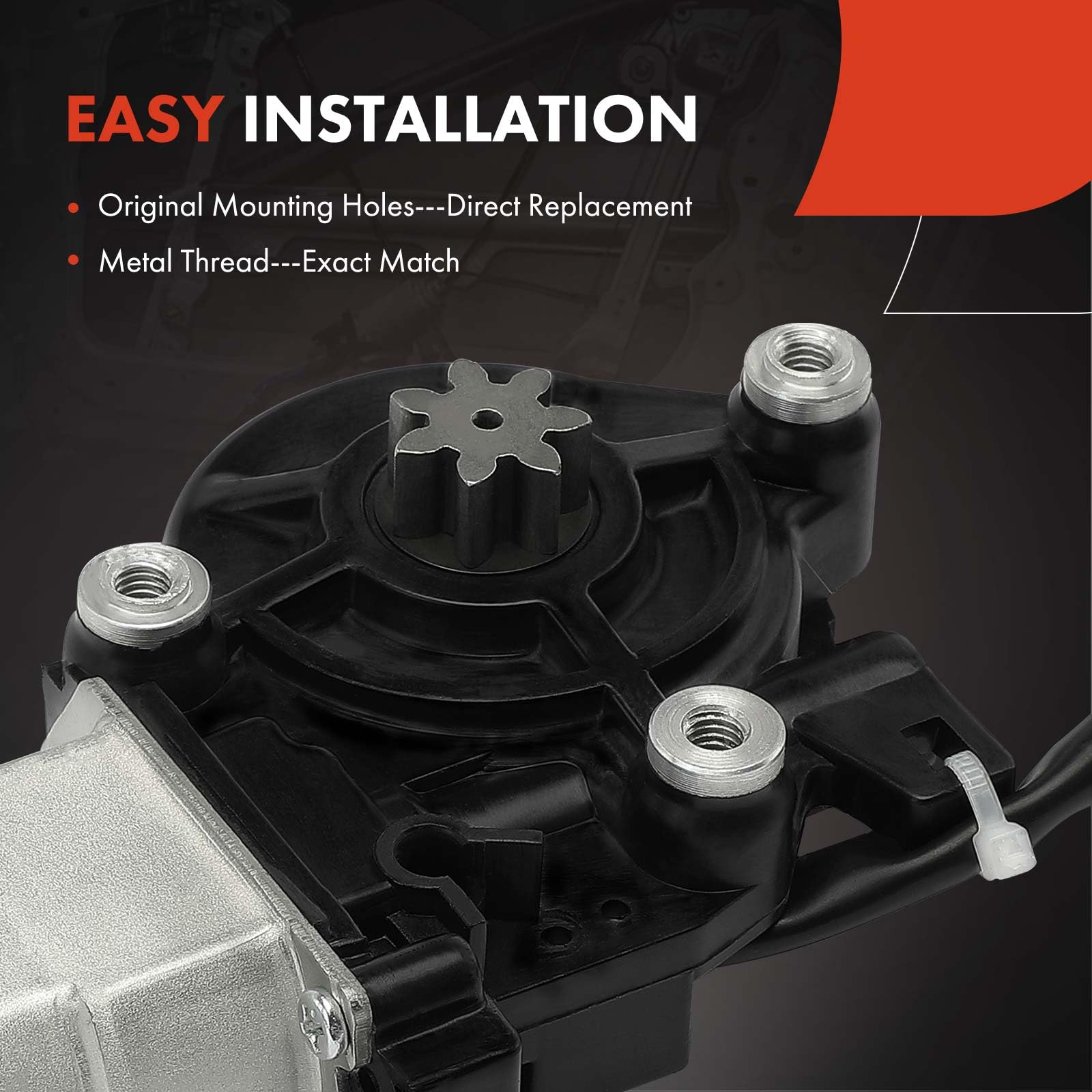 Motor Elevador De Ventana, Puert/traser/pilot, Sonic 12-16 | Meses Sin