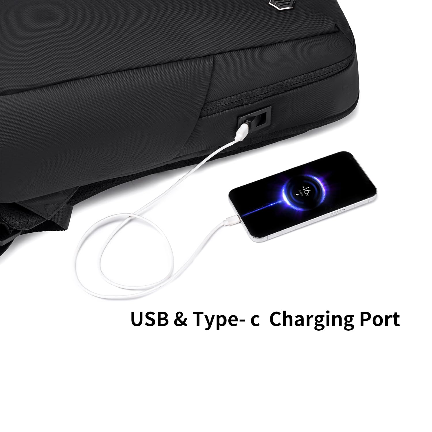 Arctic Hunter Office Laptop Backpack for Men 20L Business Backpack with USB & Type C Charging Port 15.6" Shock-proof Laptop Bag Crash Cushion Pad Premium Handle For Commute 15 71wEZotVJ2L. SL1500