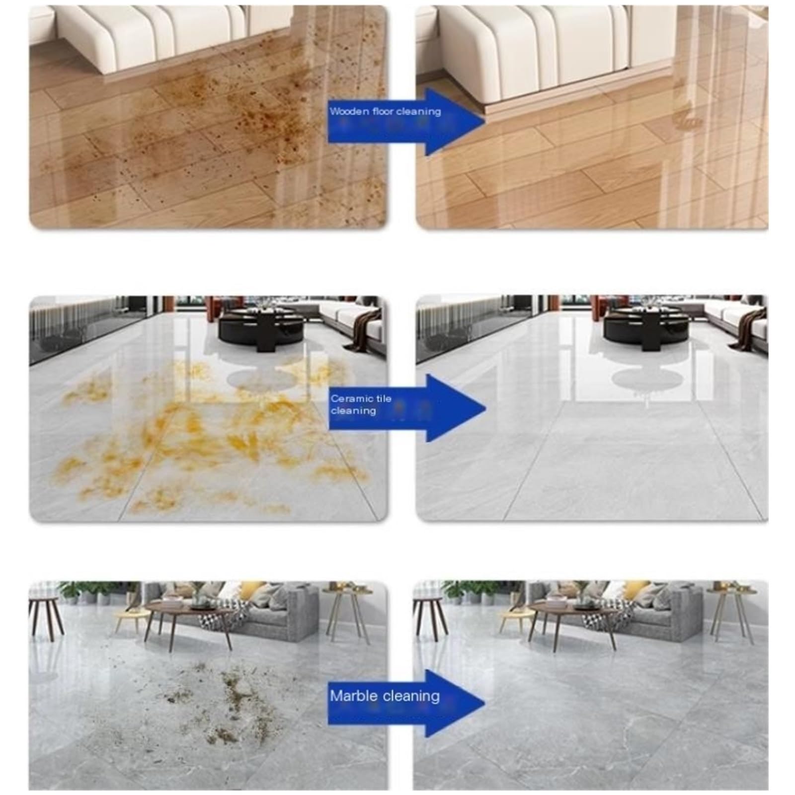 Solución de limpieza para fregadora de piso de 500ML (16.90 Fl Oz). Compatible para Dyson WashG1. Líquido de limpieza para piso multiuso, accesorio para aspiradora.(2pcs)