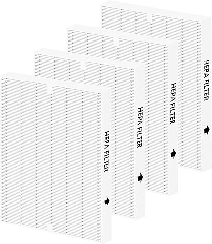 Paquete de 4 filtros de repuesto AP-1512HH True HEPA para purificadores de aire Coway Airmega AP-1512HH y Airmega serie 200M (AP-1512HH,