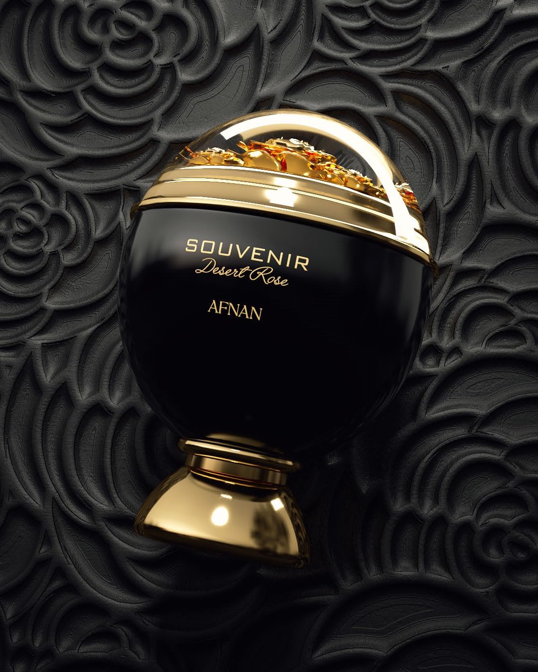 Afnan Souvenir Desert Rose Women's Luxurious Perfume Gift Set – Eau De Parfum, Body Lotion & Shower Gel - Image 4