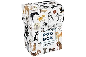 100 Dog Postcards by 10 Independent Artists