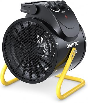5120 BTU Space Heater, Portable Electric Fan Heater for Workshops