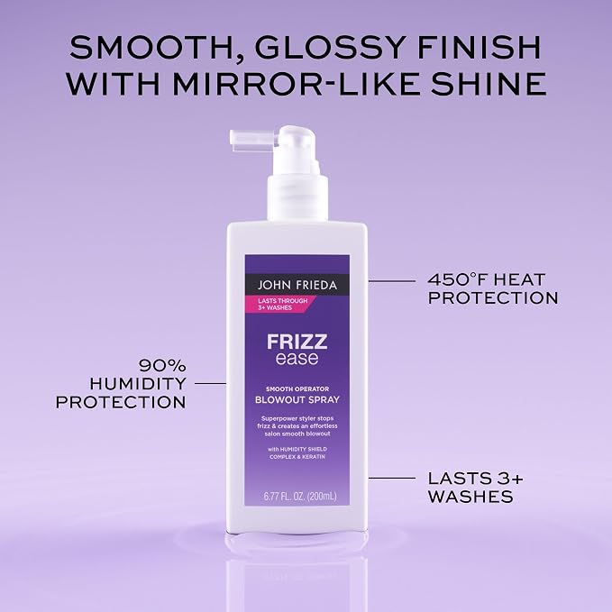Spray protector de calor y anti-humedad Frizz Ease 6.77 fl oz miniatura 3