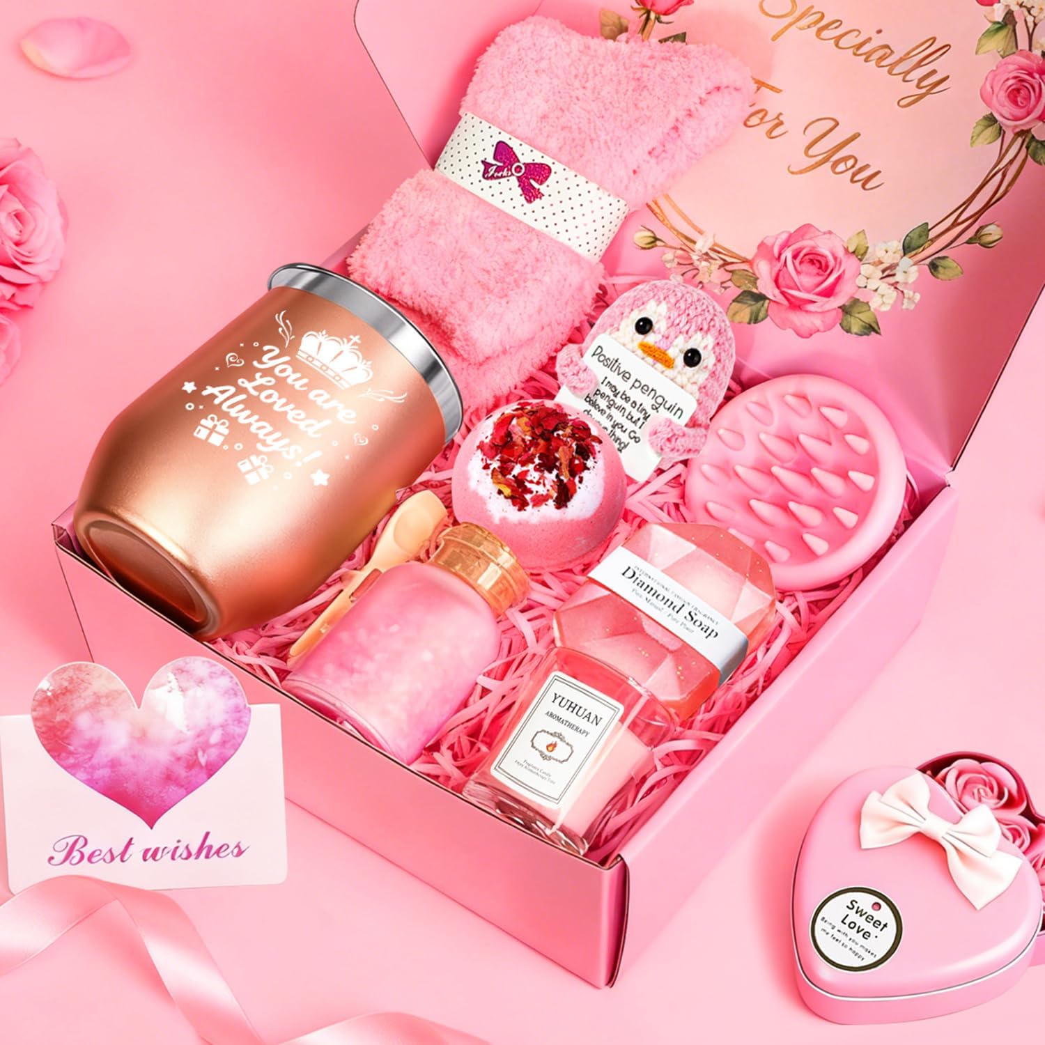 Gifts for Women, Girlfriend Birthday, Birthday Gift for Mum, Best Friend, Sister, Gift Basket, Gift Set, Women Gift for 18, 30, 40, 50, 60, 70th Birthday image 2