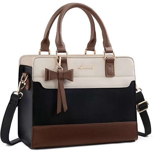 LOVEVOOK Purses for Women,Leather Tote Purse and Handbags,Satchel Shoulder Crossbody Top Handle Bags with Zipper