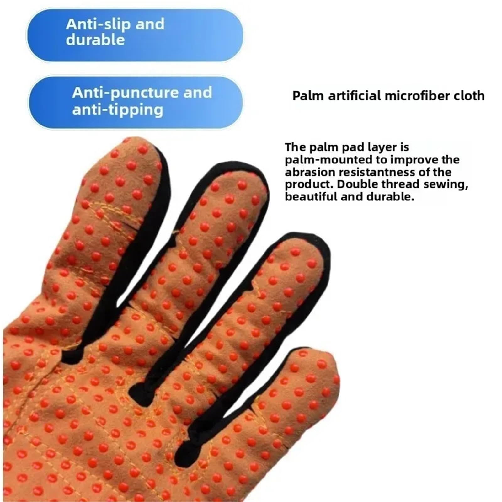 Guantes Anticortes, Guantes de protección mecánica - Guantes especiales anticorte, resistentes al desgaste, amortiguadores de impactos, a prueba de colisiones y resistentes a las puñaladas | XL