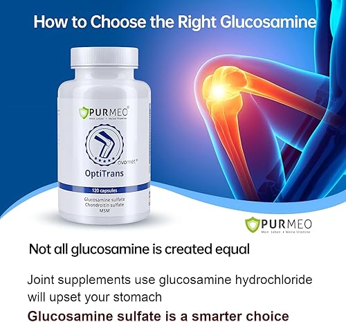 Miniatura 5 de OVOMET - Membrana de cáscara de huevo baja en purina glucosamina sulfato de condroitina MSM Boswellia Suplemento para articulaciones, apoya la