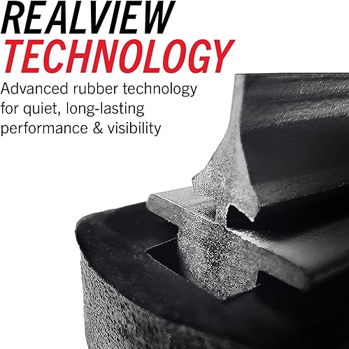 Miniatura 8 de PowerClear de PowerStop - Juego de limpiaparabrisas delantero de 22 pulgadas + 22 pulgadas, tipo gancho en J