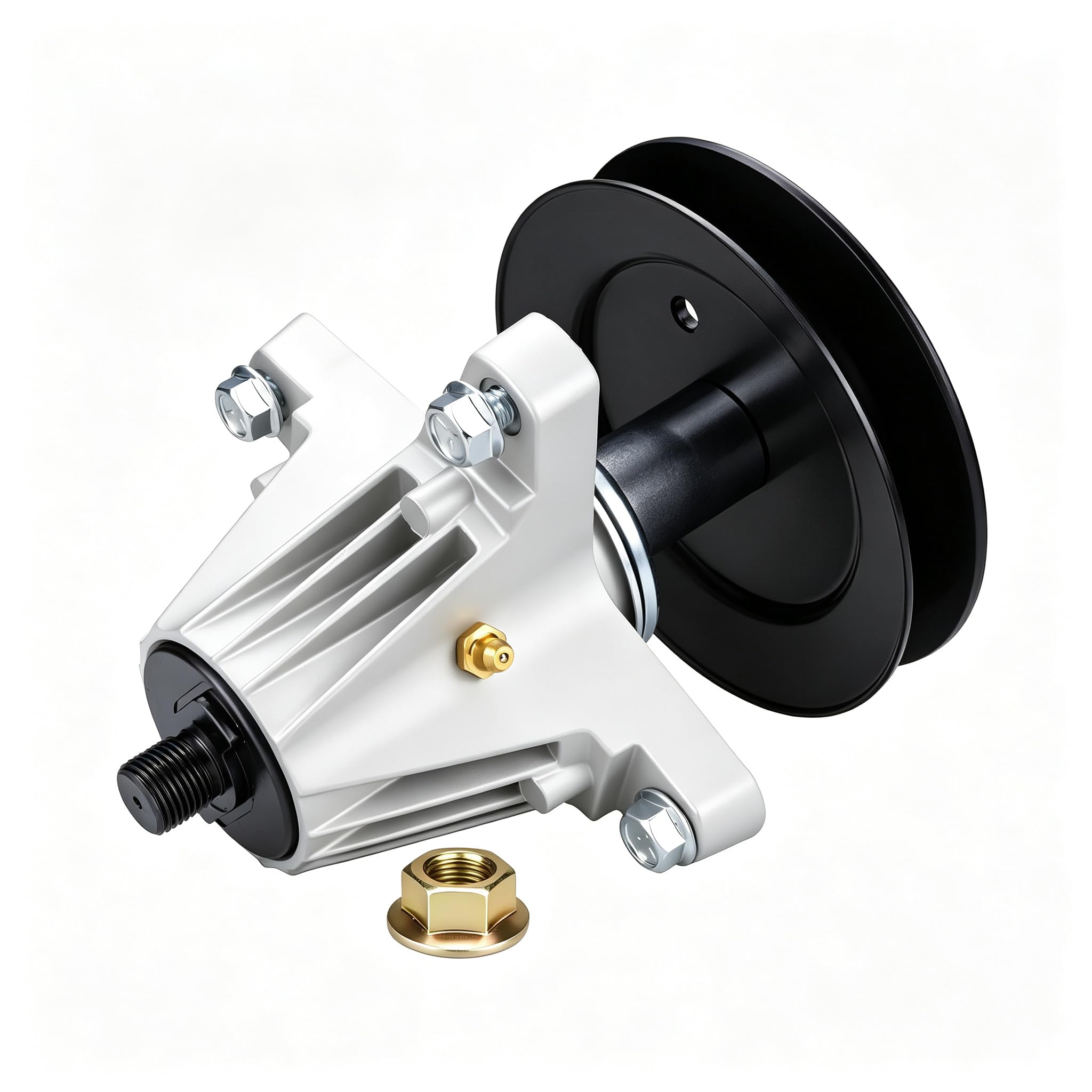 618P09395 618-09395 - Conjunto de husillo de hoja para cortacésped compatible con CUB Cadet ZT1-46, ZTS1-46 Z5400, Z5450, Troy Bilt Z46 cubiertas de 46 pulgadas