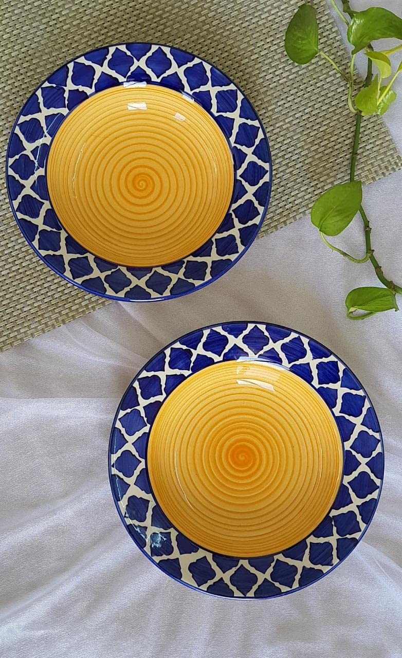 Buy Swadeshi Ceramic Deep Plate Pasta Plate Soup Plate Maggie Plate
