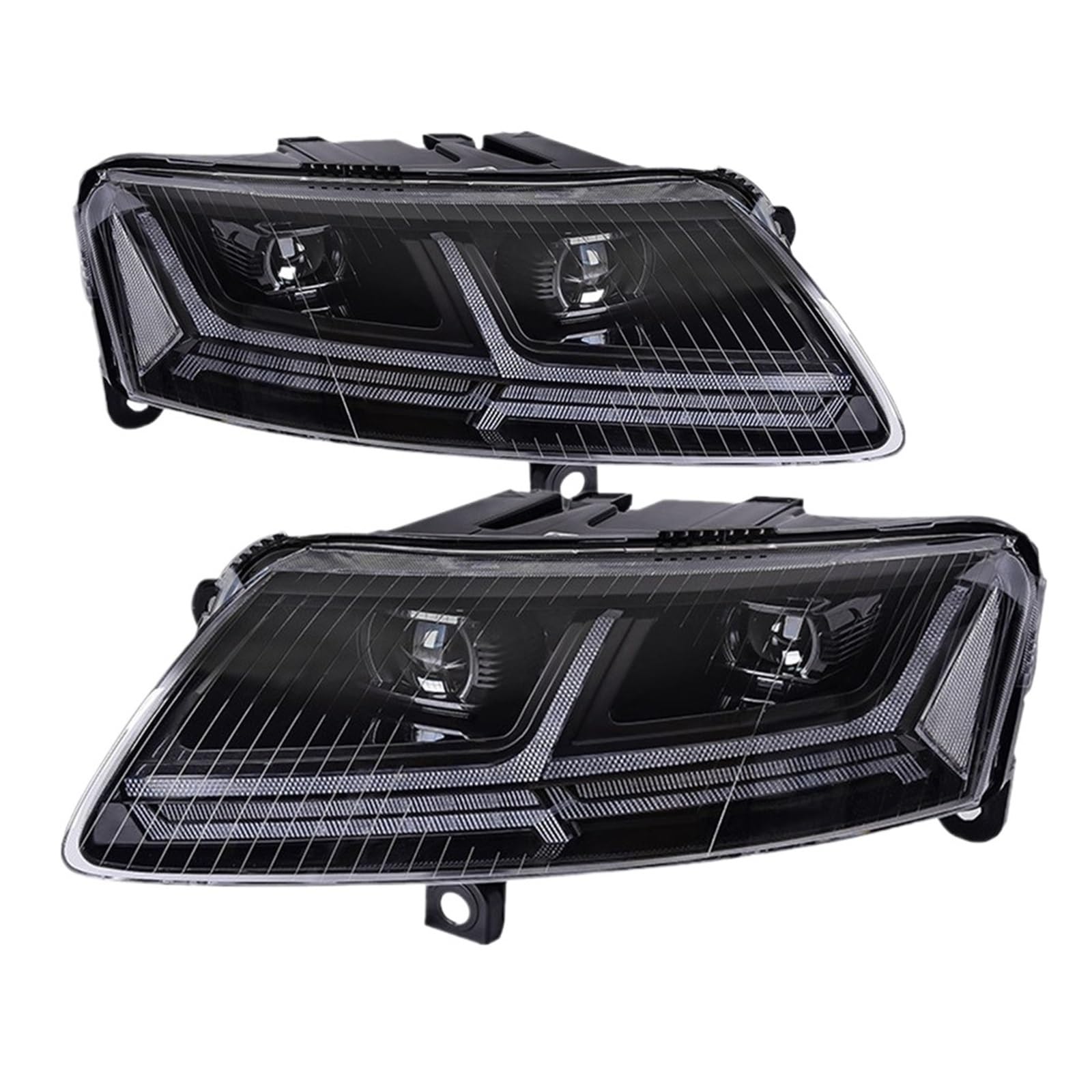Faros LED Audi A6 2005-2011 ideales para viajes nocturnos en coche 8