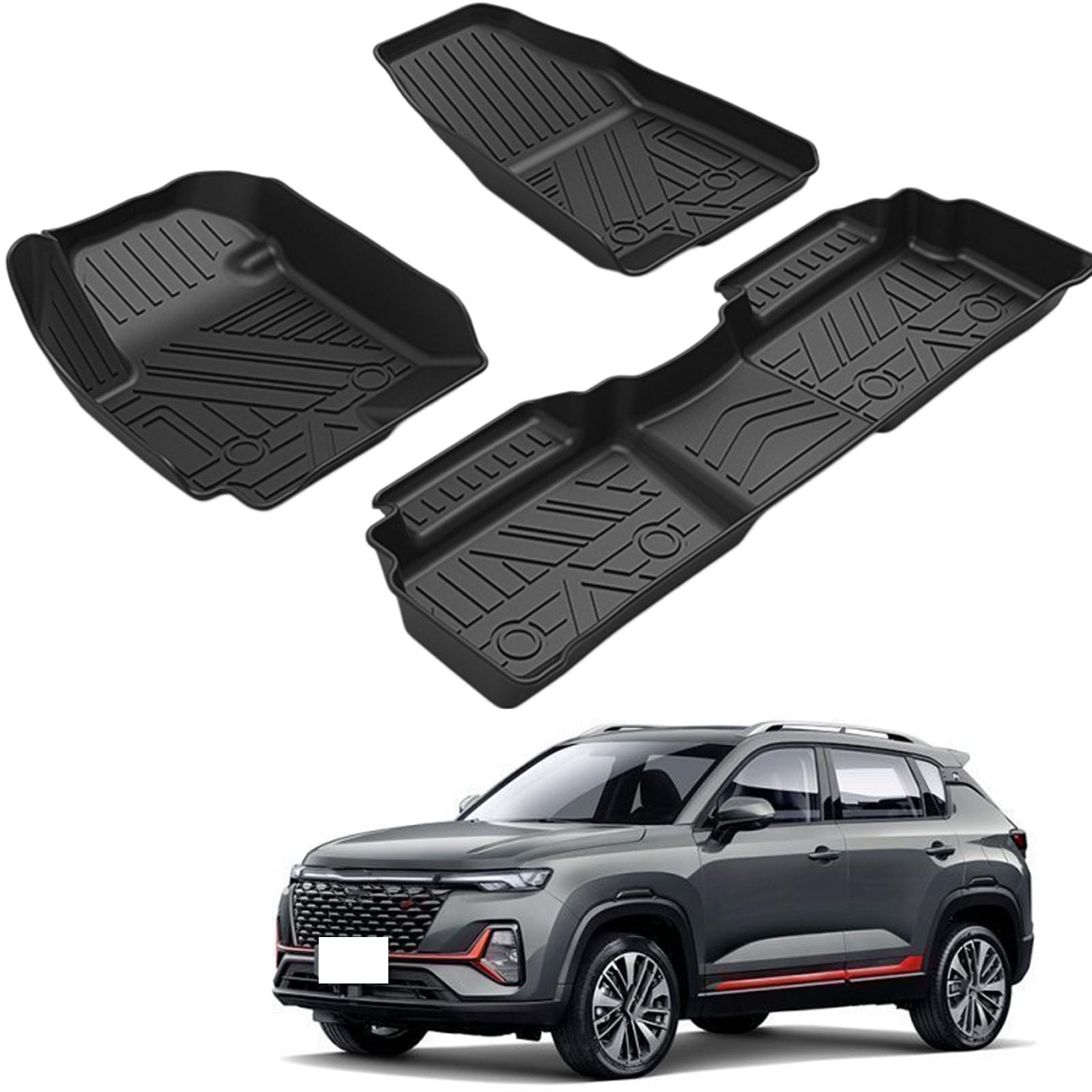 PAPEP Floor Mats for Changan CS35 PLUS 2018-2024 RHD