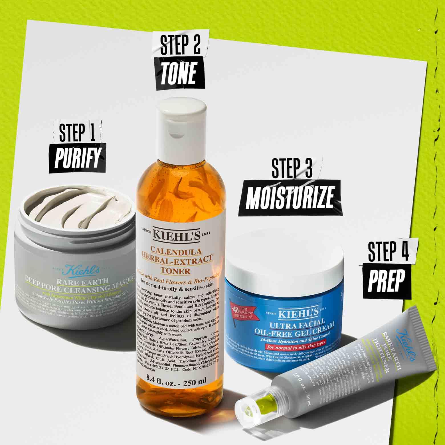 Kiehl's Rare Earth Pore Mask - Minimize Pores -6 Kiehl's Rare Earth Pore Mask - Minimize Pores -6