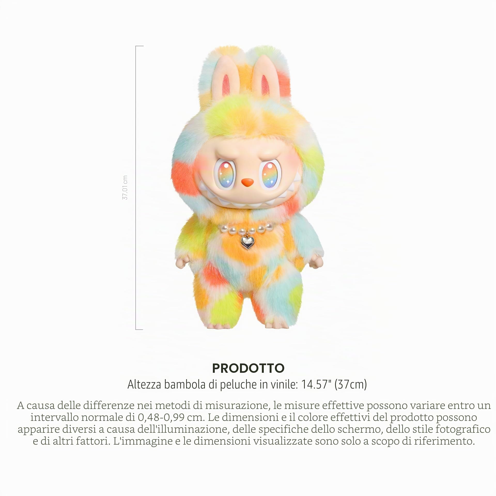 Labubu The Monsters Big into Energy Series Rock The Universe Vinyl Plush Doll 1PCS