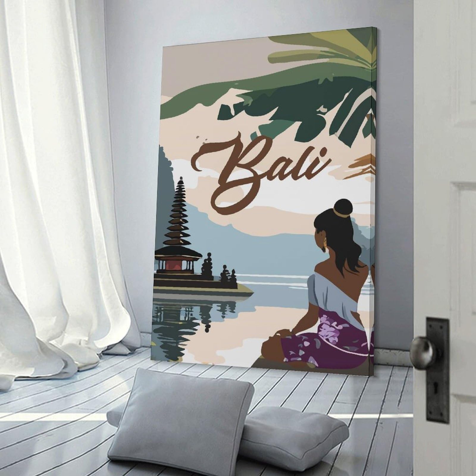 Junmoney Bali Travel (9) Home Decor Wall Art 08x12inch(20x30cm), for Lounge, Bedroom Or Personal Spaces, Gift Idea for Housewarming And Birthdays