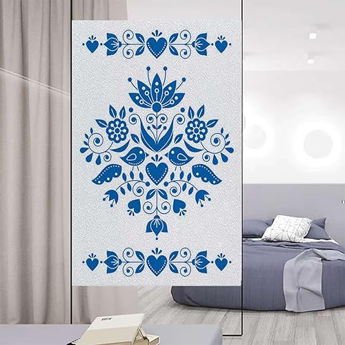 Miniatura 4 de Película de vidrio para ventana, película de privacidad para ventana, película de vinilo de adsorción electrostática, adecuada para oficinas,