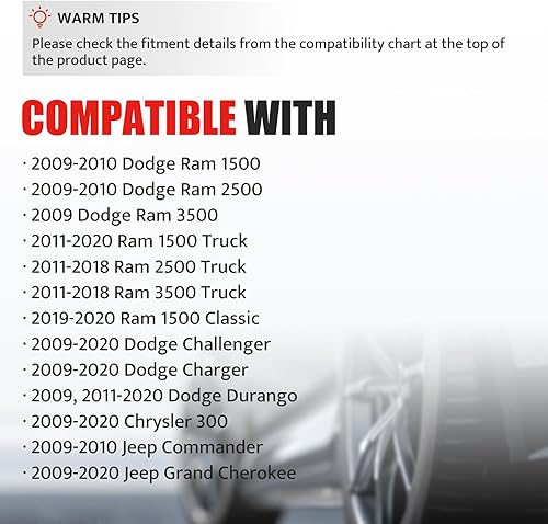 Miniatura 3 de Ignition Coil Pack Spark Plugs fit for 5.7 Hemi Dodge Ram 1500, Chrysler 300, Challenger Charger Durango, Jeep Commander Grand Cherokee, 2009 2010