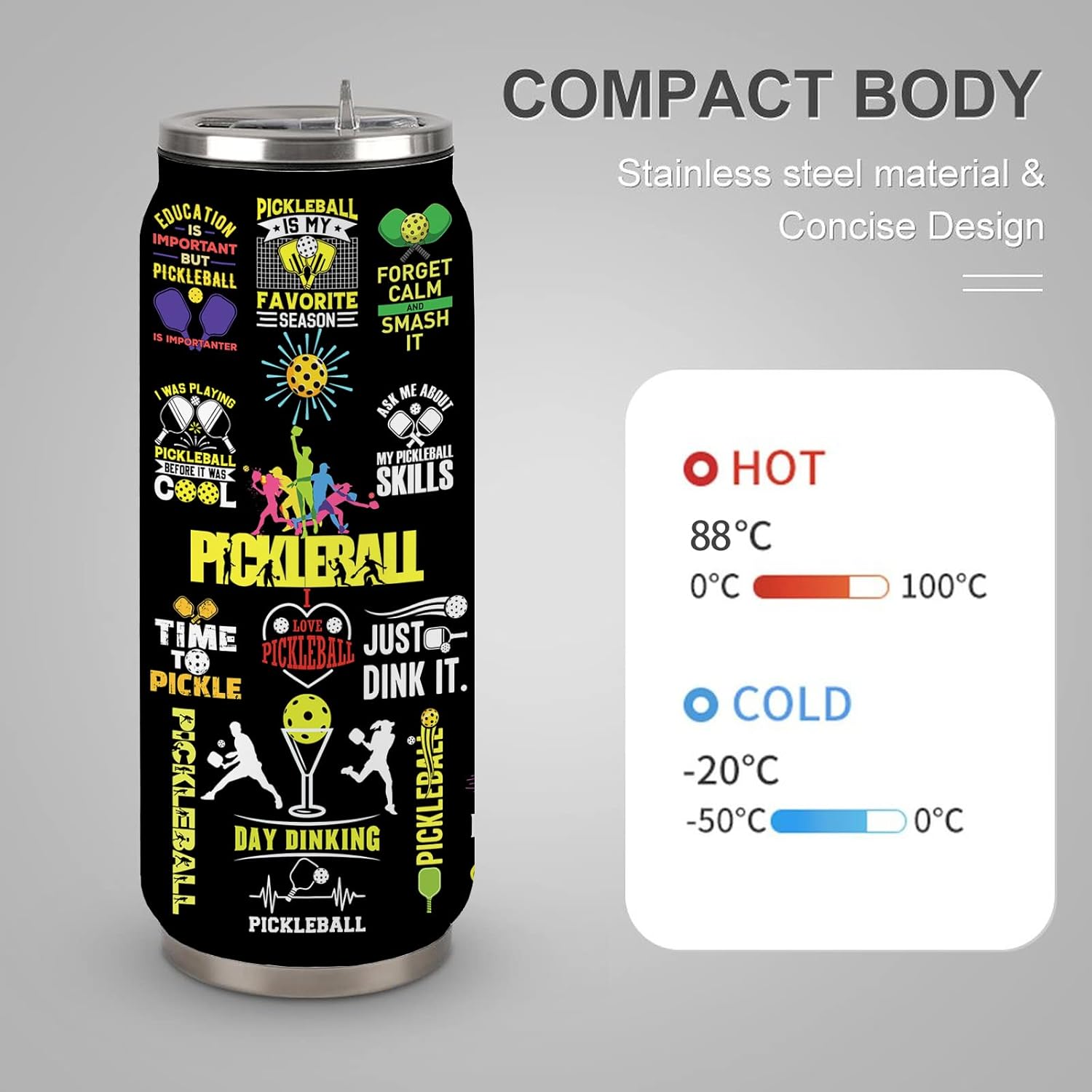 Pickleball Tumbler Gifts for Women, Men - Pickle Ball Gift for Woman - Christmas, Birthday Gift for Pickle Ball Lovers-Pickleballs Cup Gifts for Women Girls Friends Sisters Players 17 Oz - Image 4