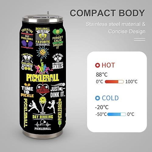 Miniatura 4 de Vaso Tumbler de Pickleball Regalos para Mujeres, Hombres - Regalo de Pickleball para Mujer - Navidad, Regalo de Cumpleaños para Amantes del
