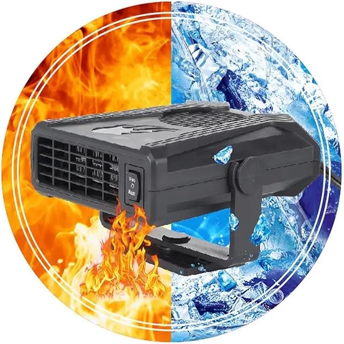 Calefactor Eléctrico Portátil 12V 150W Rápido Calentamiento miniatura 6