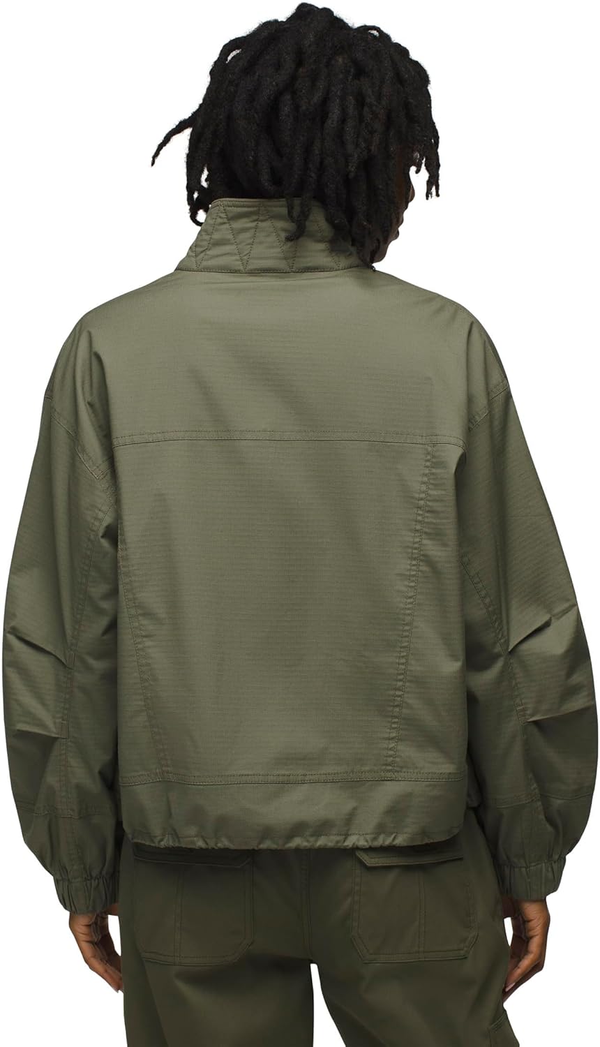 Prana Women's Palisades Ripstop Jacket, Rye Green - Image 2