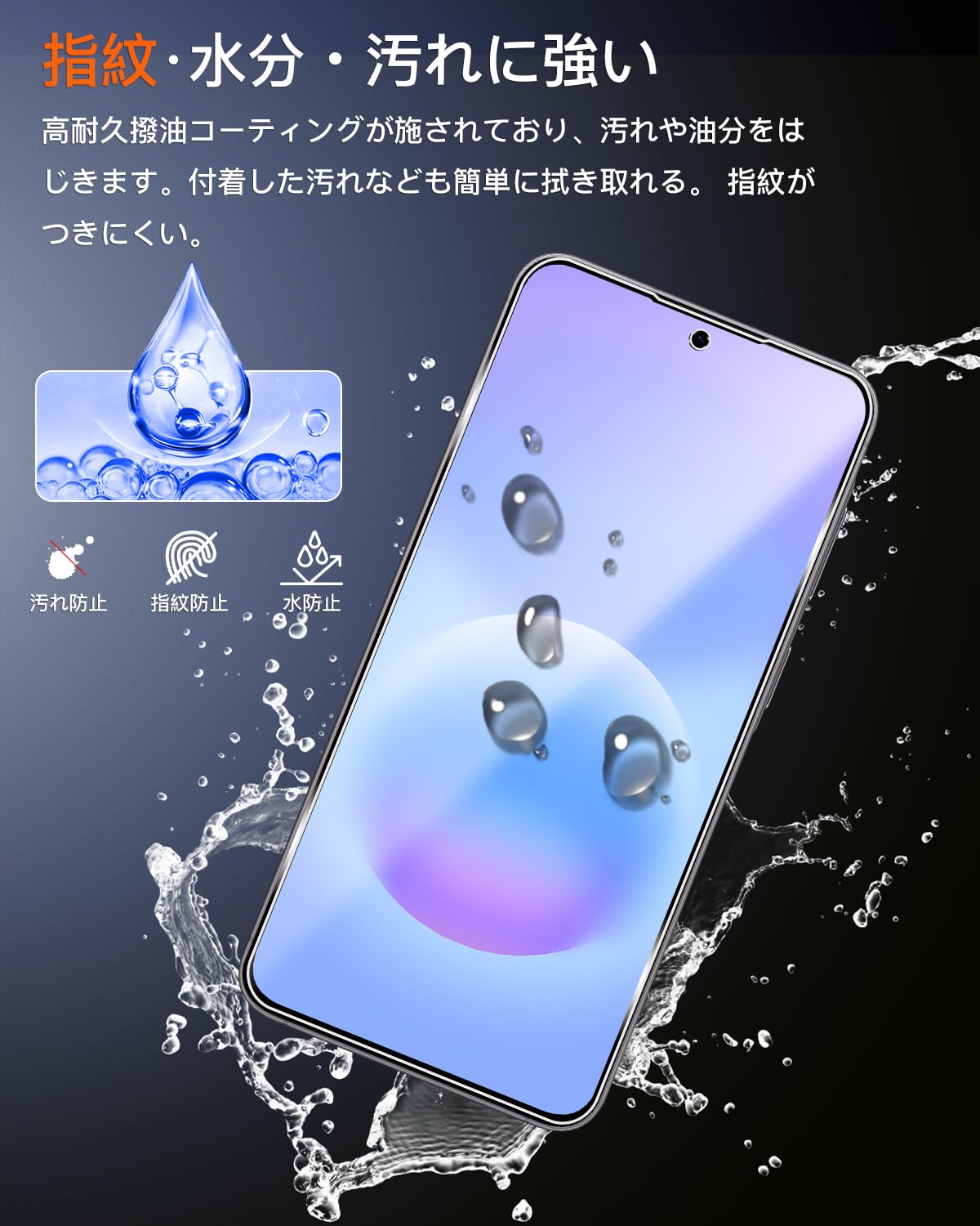 Amazon.co.jp: 用 Galaxy A57 5G ガラスフィルム 2枚 + カメラ