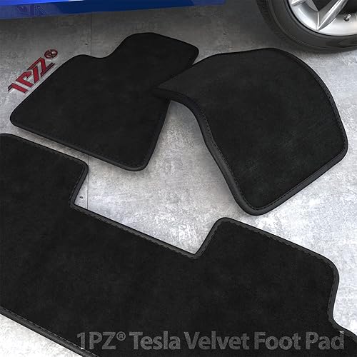 Miniatura 6 de 1PZ MS3-VP3 - Alfombrillas negras para Tesla Model 3 2017-2024, protección resistente para todo tipo de clima