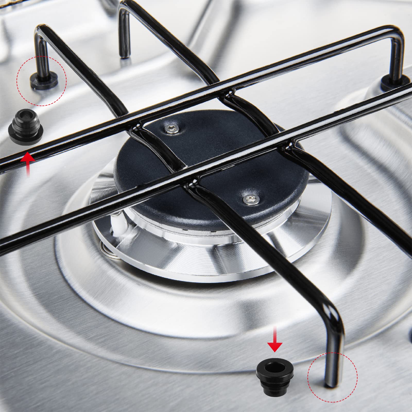 50805 Stove Grate Rubber Grommet - Foto 5