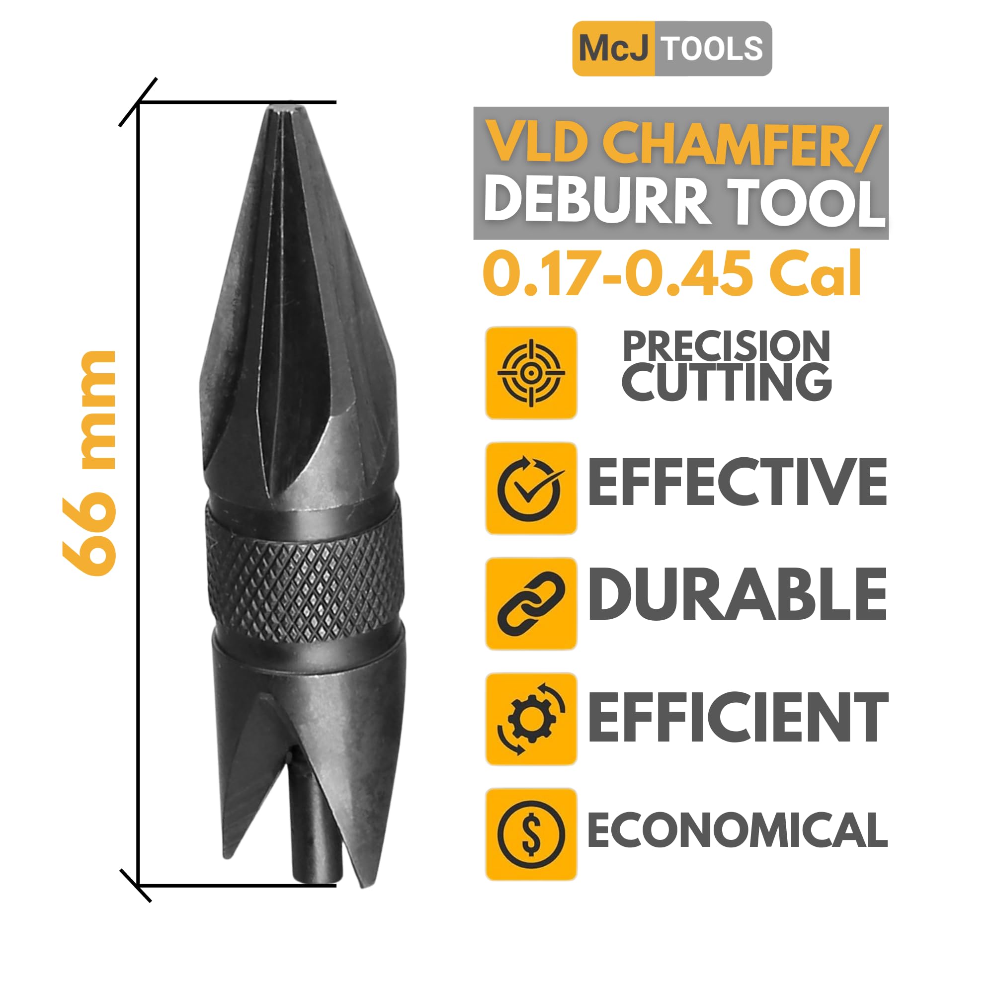 McJ Tools Reloading Chamfer Deburr Tool -2
