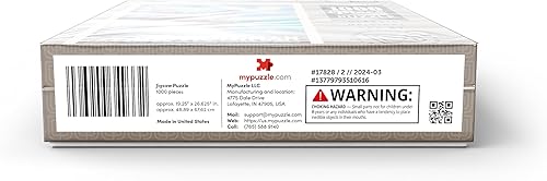 Miniatura 9 de MyPuzzle Legends of The National Parks New River Gorge's Mothman, póster vintage, rompecabezas premium de 1000 piezas para adultos