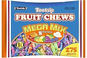 5 Classic Flavors and 3 Bonuses: Tootsie Roll Fruit Chews