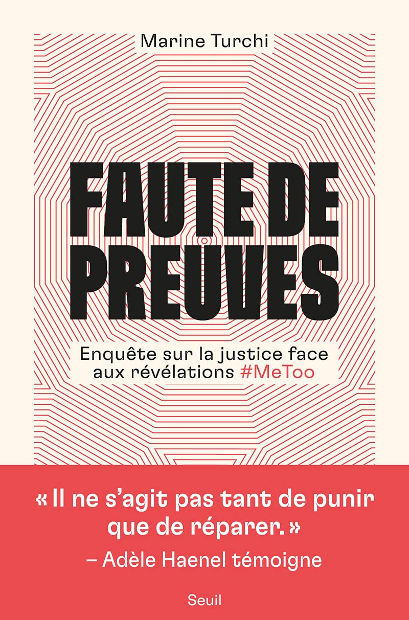 Couverture de Faute de preuves