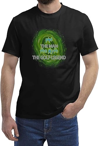 Golf Lover Gift, Father's Day Present for A Dad Legend - Papa Man Myth Golf Legend On Men Women Shirt