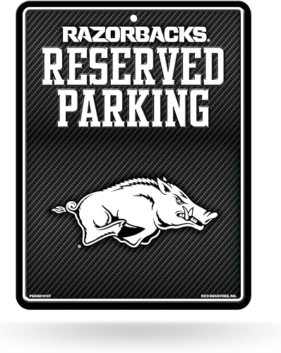 Vista 72 de Letrero de metal NCAA de 8.5 x 11 pulgadas, ideal para cueva de hombre, dormitorio, oficina, decoración del hogar Primario