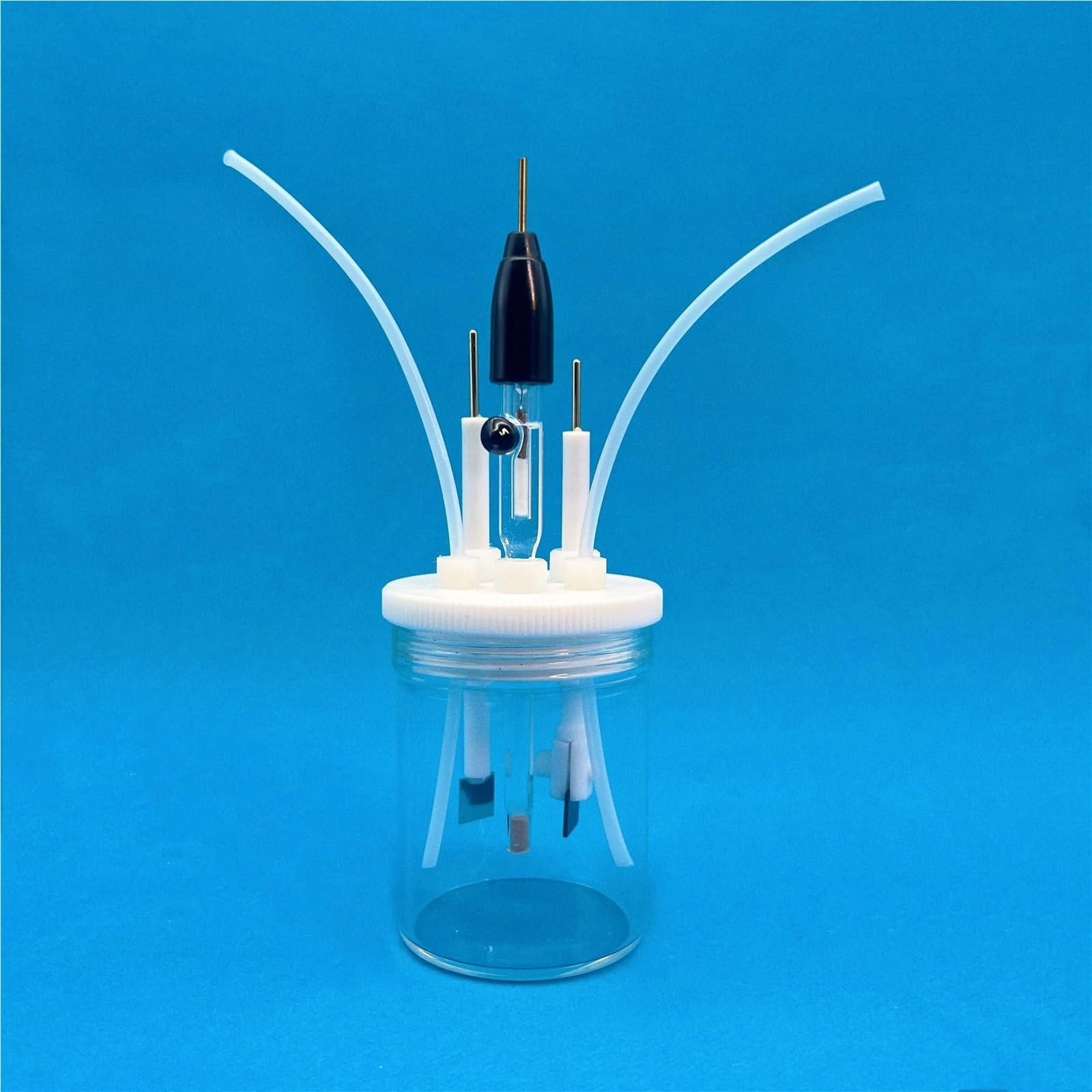 Cella elettrolitica sigillata a cinque porte, for applicazioni elettrochimiche(50ml)