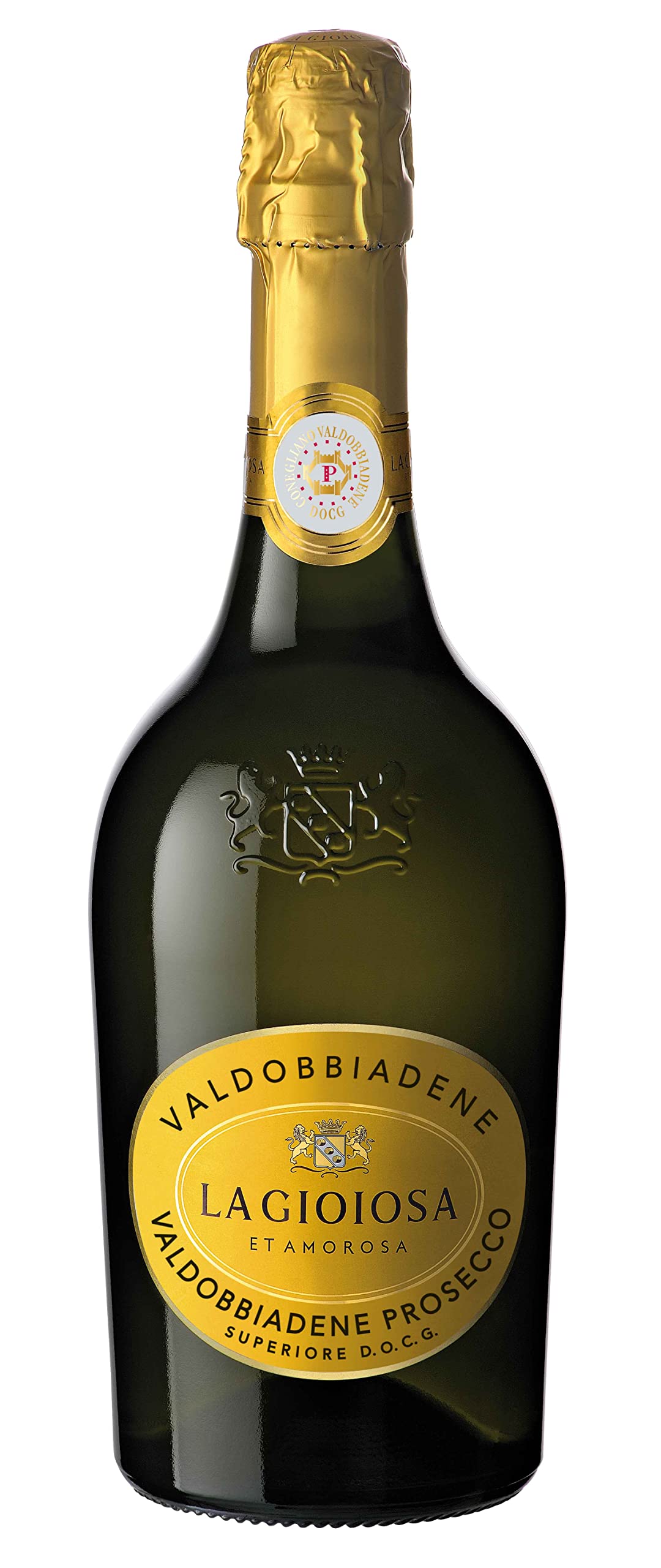 La Gioiosa Valdobbiadene Prosecco Superiore DOCG Extra Dry Spumante 75 cl - Cartone da 6 Bottiglie