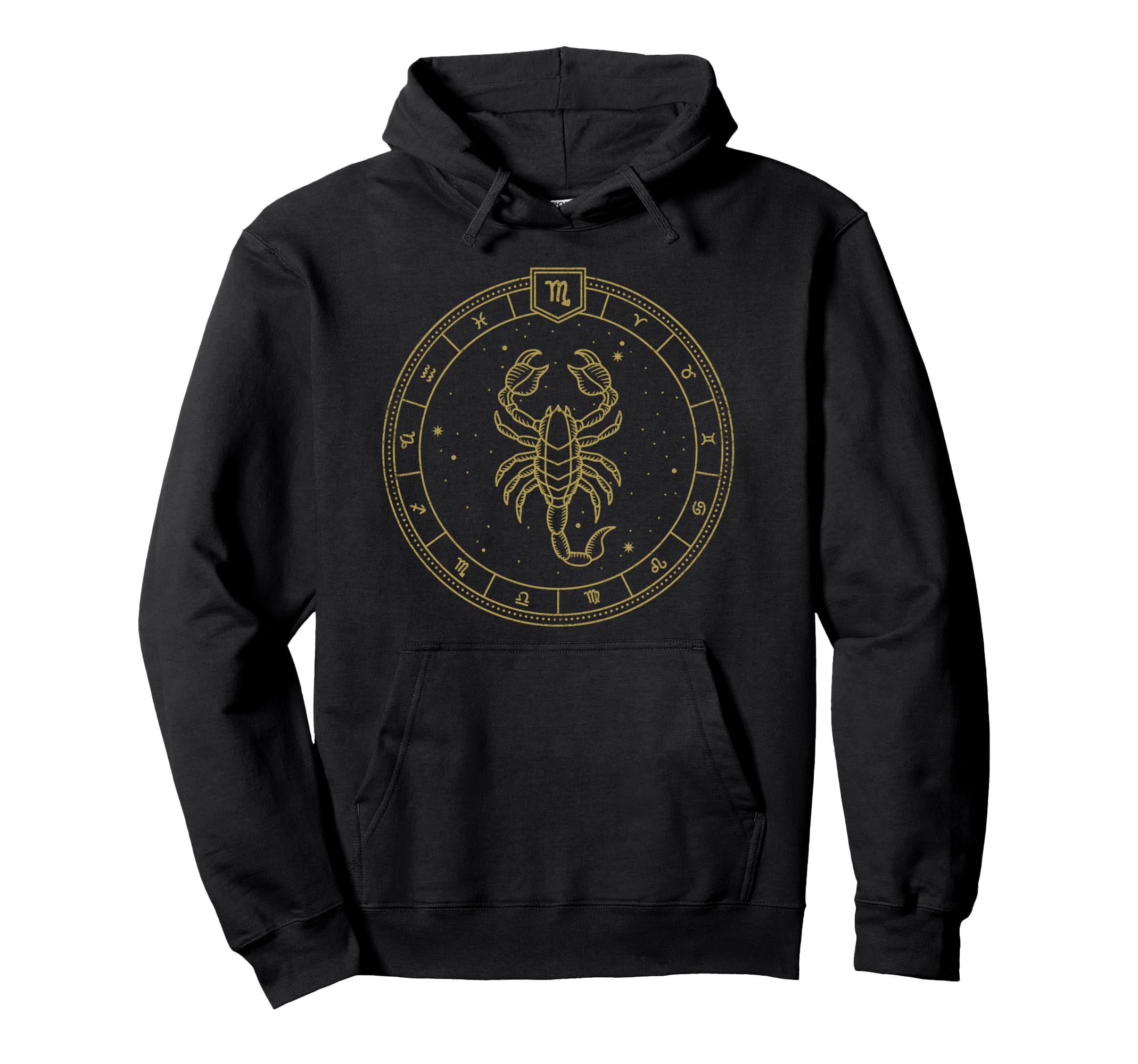 GIBOUS SNAKE SCORPION CHECK SHIRT HOODIE