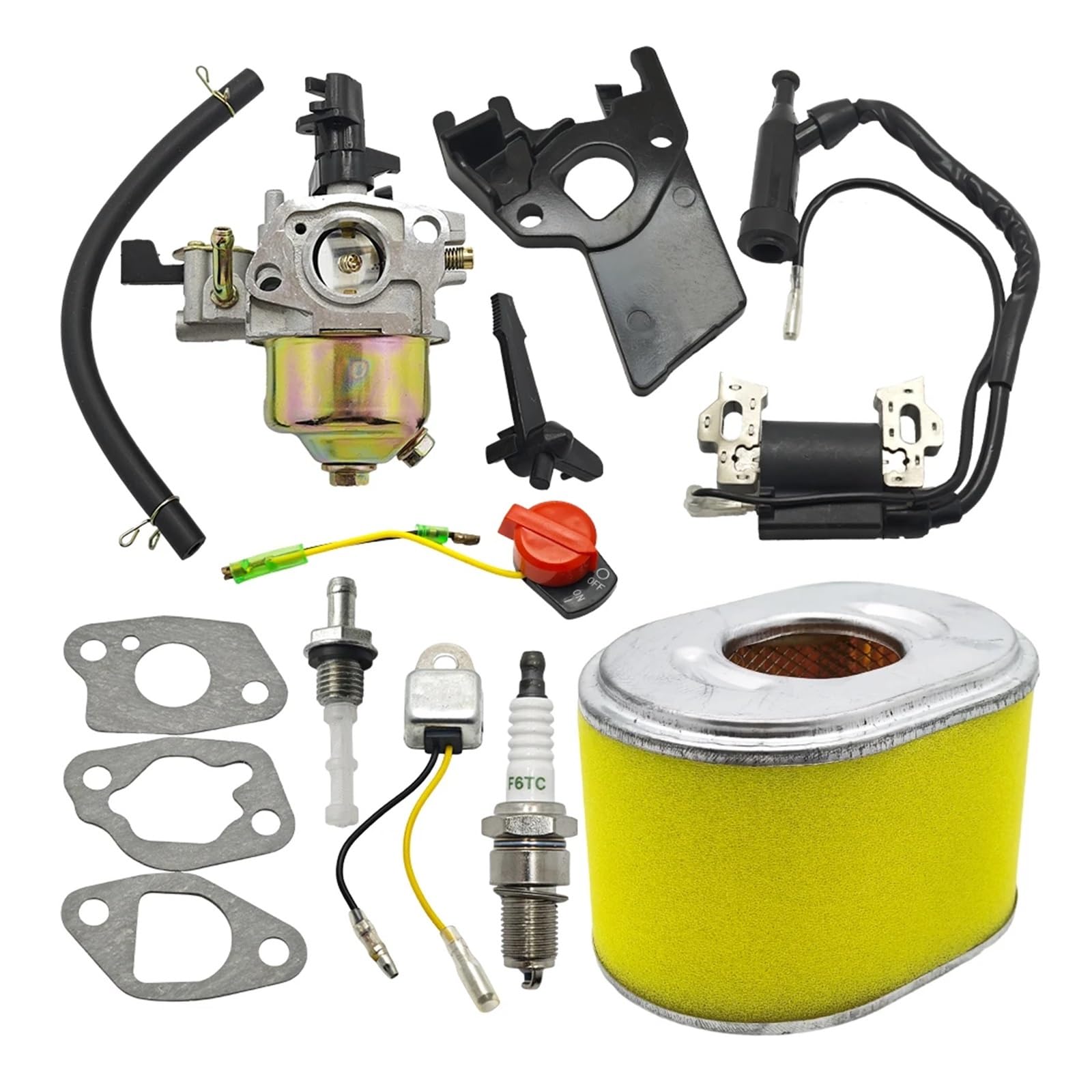 Carburateur GX160 GX200 à haut rendement avec kit entretien 16100-ZH8-W61