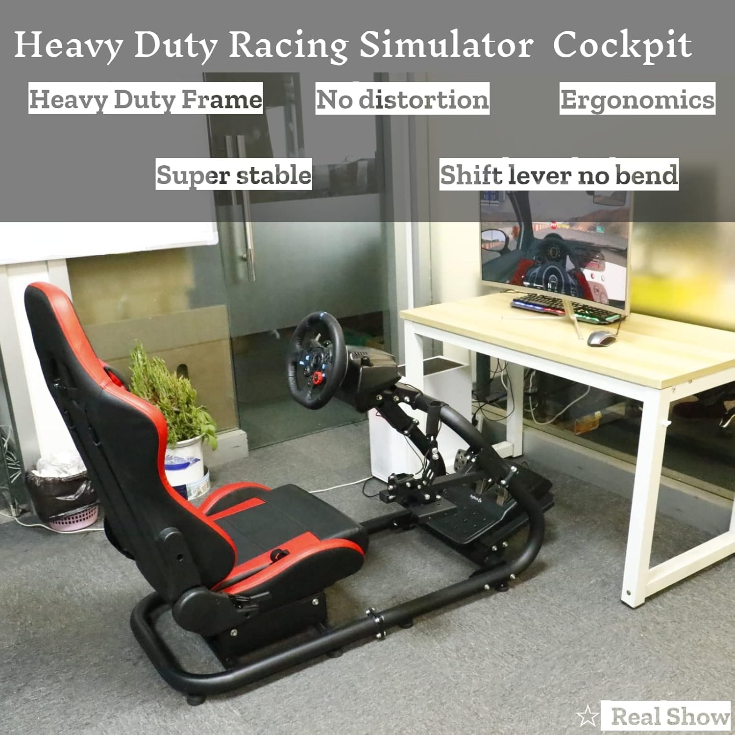 Buy Hottoby G29 Driving Simulator Cockpit, Racing Wheel Stand or