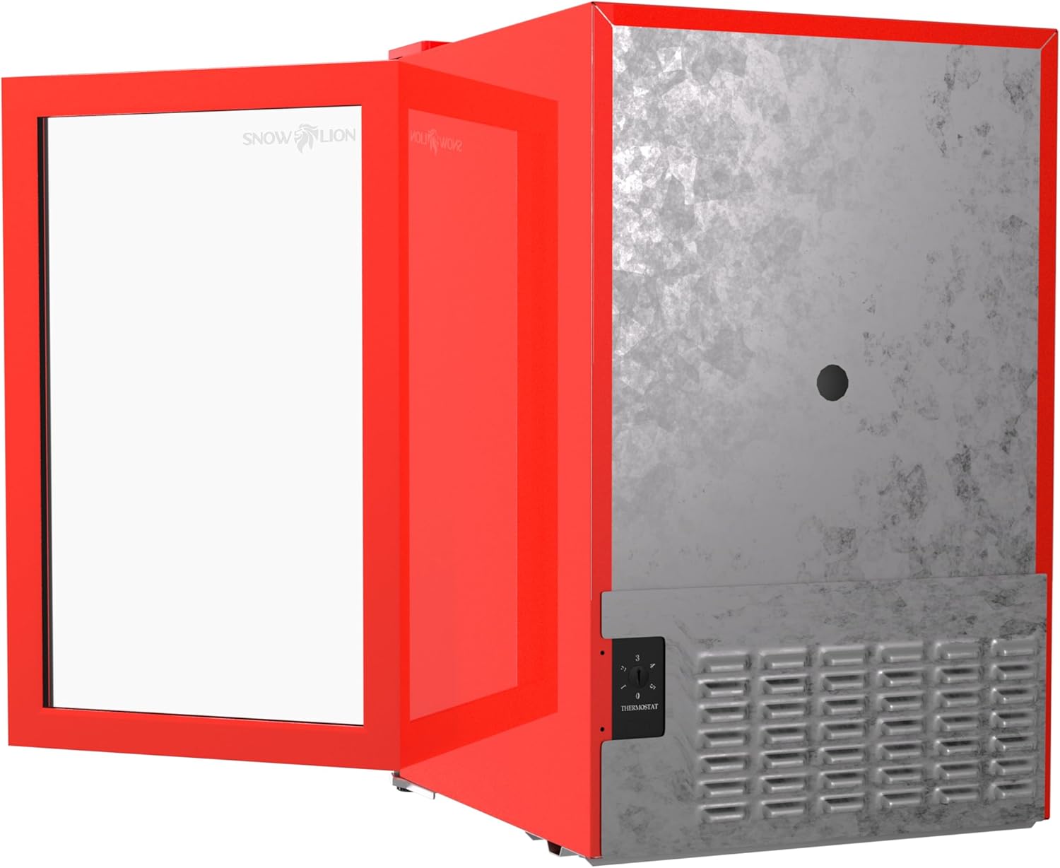 Premium Undercounter Glass Door Mini Fridge, 69L Compact Beverage Fridge with 90 Can Capacity, 2.4 Cu.ft. Freestanding Drink with Glass Door, Compact refrigerator with Reversible Door