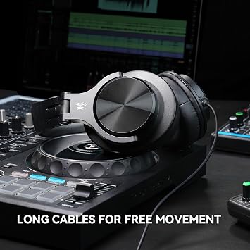 OneOdio A71D Wired Over-Ear Headphones, Hi-Res DJ Studio Headphone