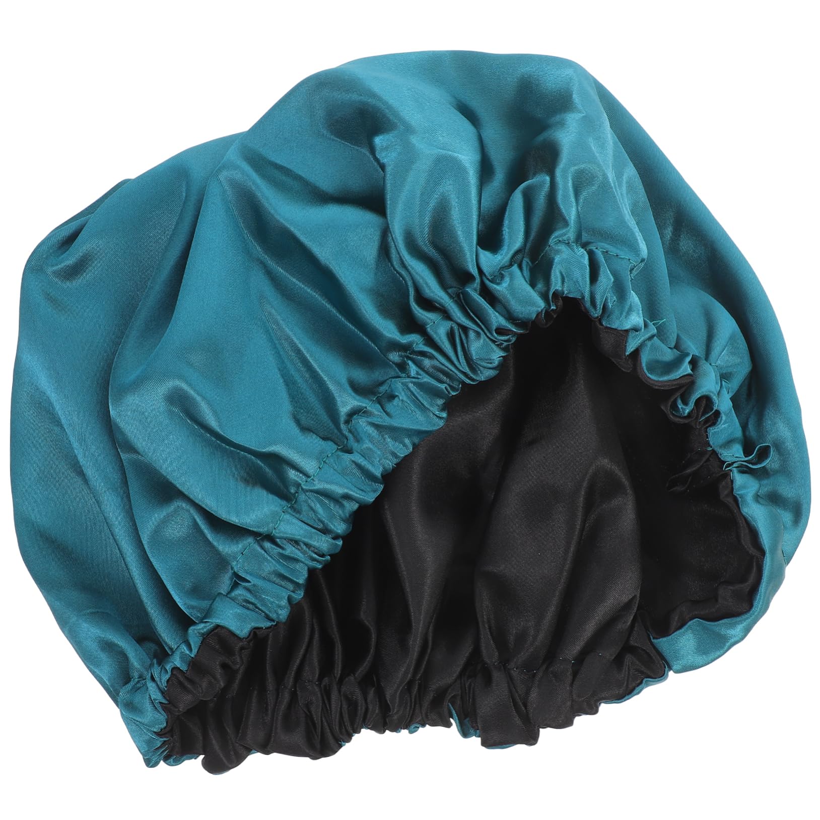 Healeved 5stücke Duschhaube Damen Elastische Wiederverwendbare Badekappe Für Frauen Stylische Haarabdeckung Aus Satin Für Haarlängen Und Dicken Universelle Passform Für Verschiedene