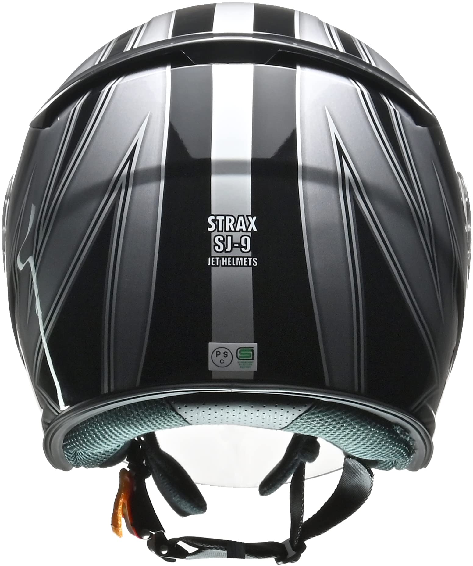 Amazon | リード工業(LEAD) バイクヘルメット ジェット STRAX シルバー