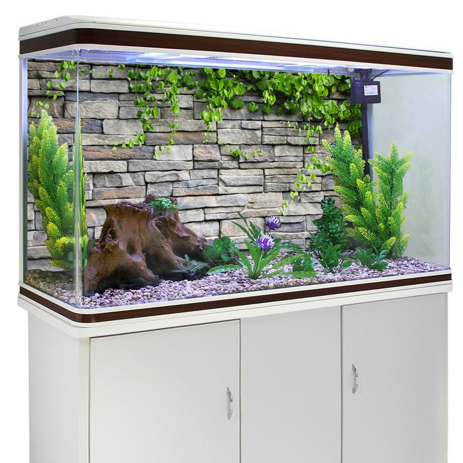 アクアリウム水槽 Amazon | HyzaPhix アクアリウム 水槽 オブジェ 水槽用