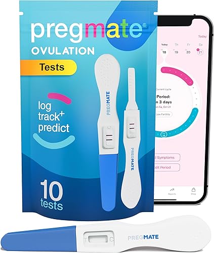 Vista 6 de Pregmate Kit predictor de 10 pruebas de ovulación a mitad de corriente (10 unidades)